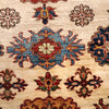 Ivory Color Handmade Kazak Rug 6' 1" x 9' 3" (ft) - No. G31771