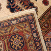 Ivory Color Handmade Kazak Rug 6' 1" x 9' 3" (ft) - No. G31771