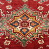 Red Color Handmade Kazak Rug 4' 1" x 5' 7" (ft) - No. G31773