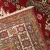 Red Color Handmade Kazak Rug 4' 1" x 5' 7" (ft) - No. G31773