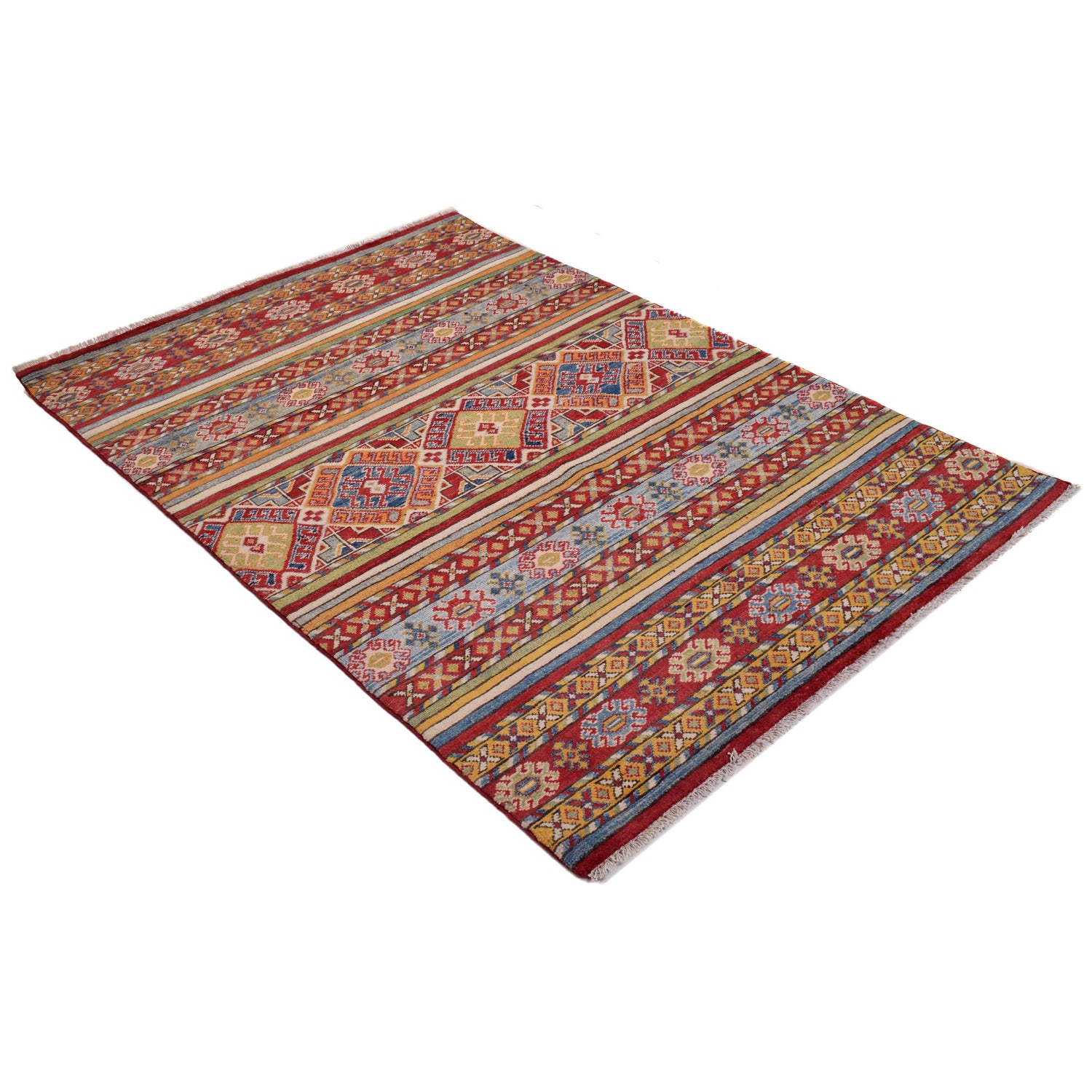 Oriental Khorjin Carpet 3' 11" x 5' 9" (ft) - No. G31774