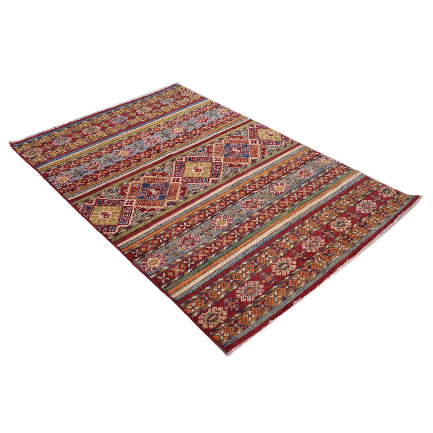 Oriental Khorjin Carpet 3' 11" x 5' 9" (ft) - No. G31774