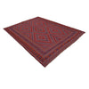 Red Mashwani Rug 6' 6" x 8' 9" (ft) - No. G31794