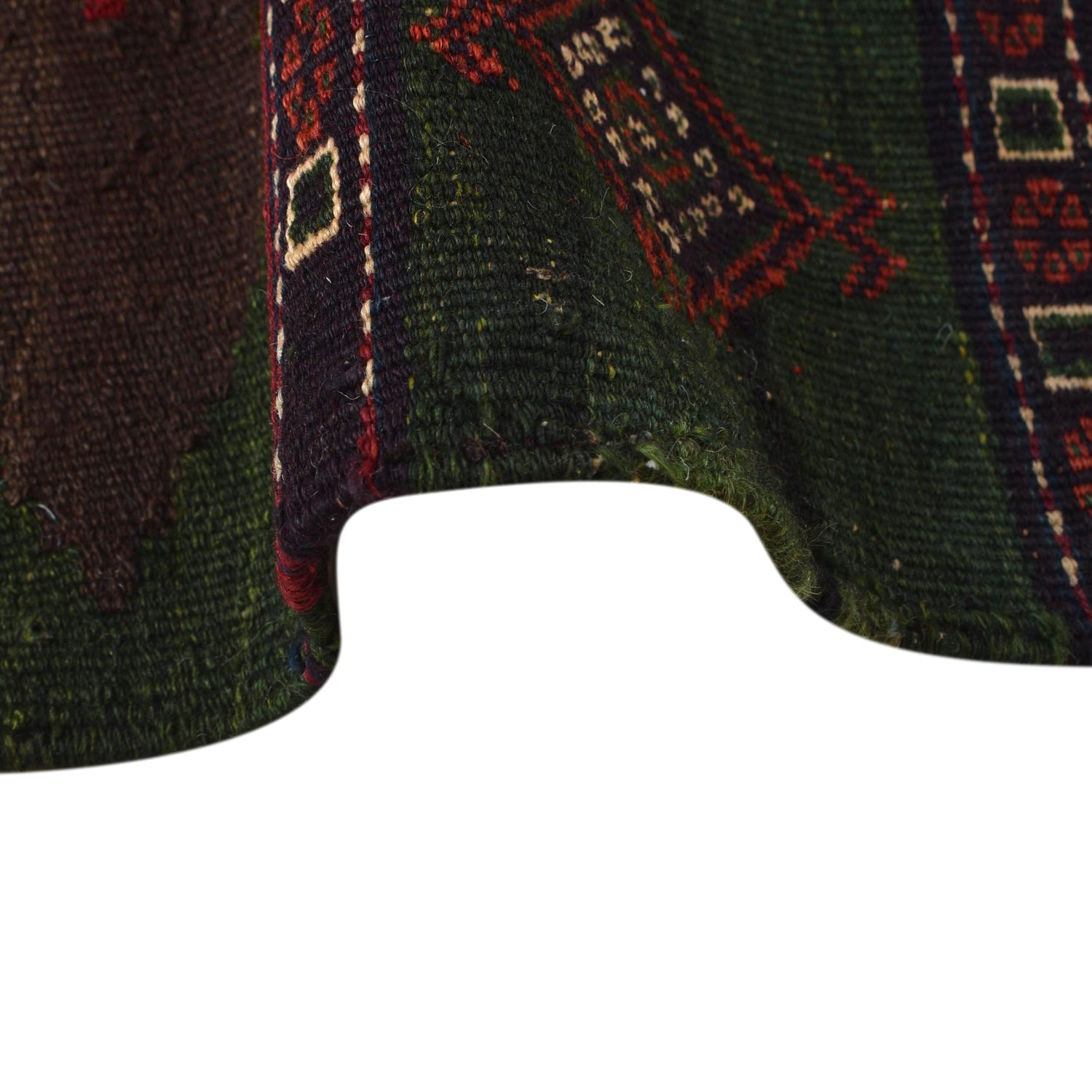 Flat Weave Kilim Runner 3' 8" x 10' 0" (ft) - No. G32088