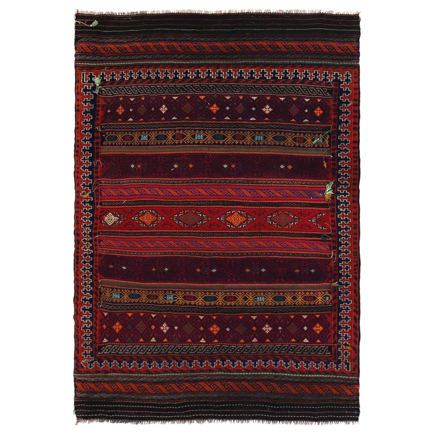 Office and Study Room Kilim 4' 9 x 6' 10 (ft) - No. G32091