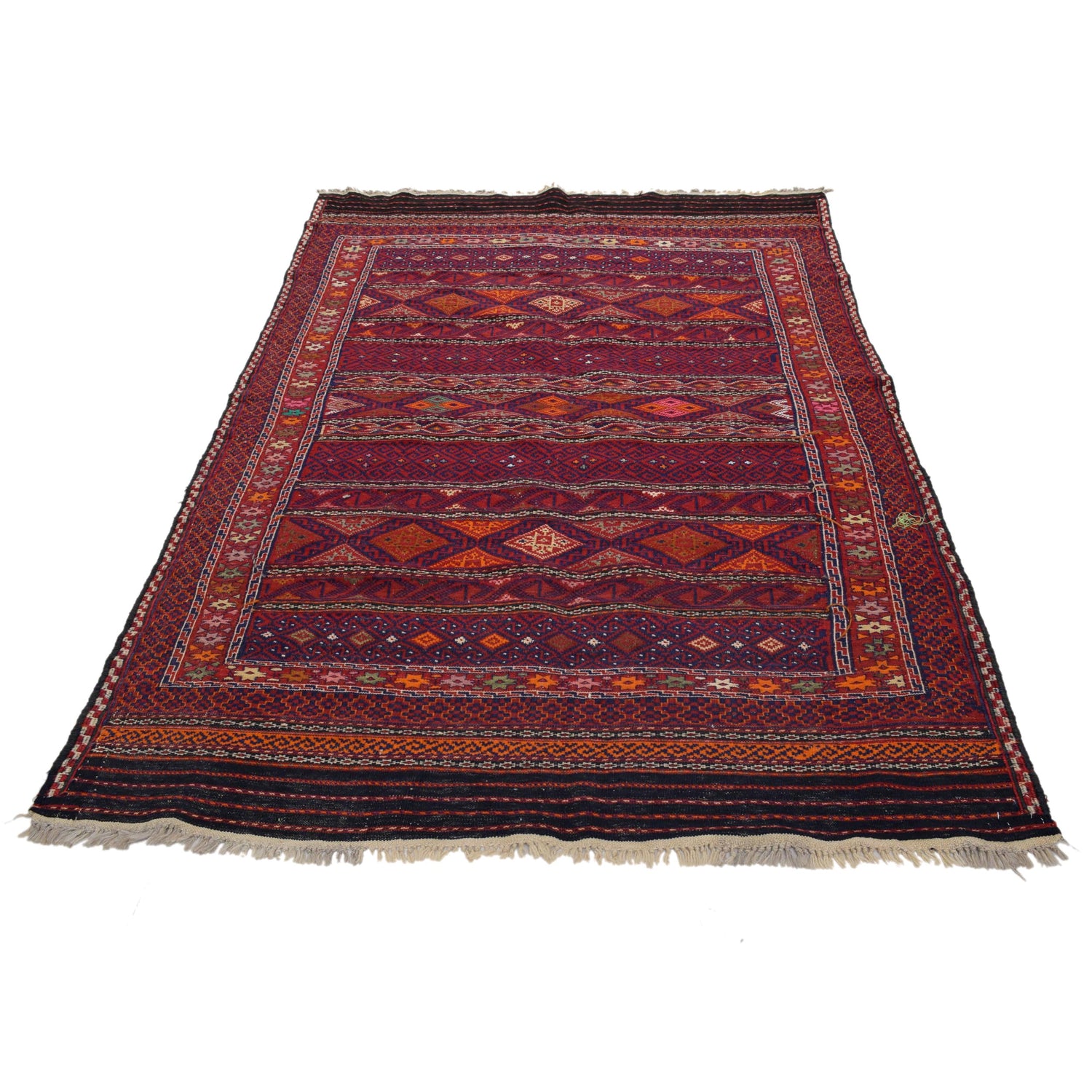 Office and Study Room Kilim 4' 4 x 7' 3 (ft) - No. G32092