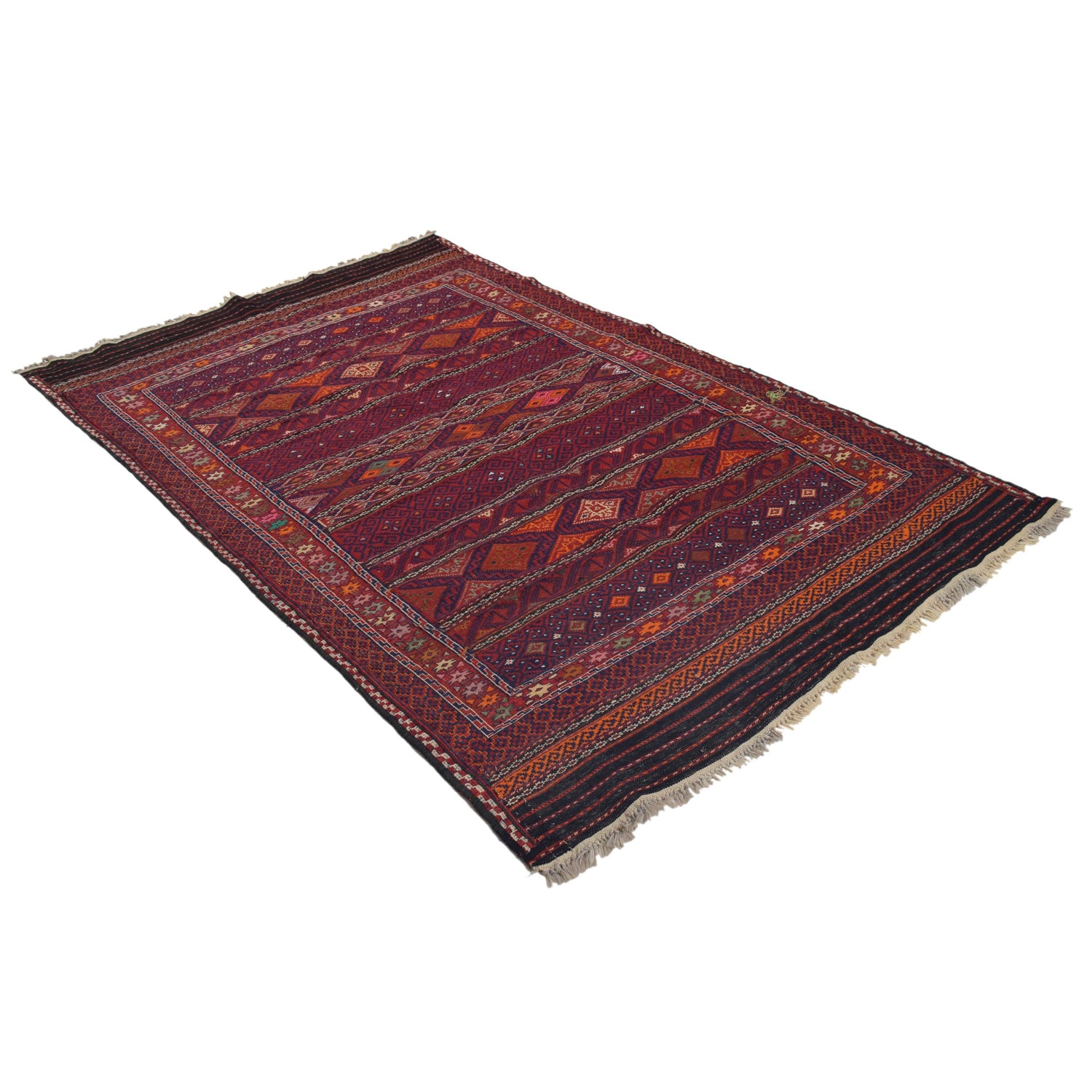 Office and Study Room Kilim 4' 4 x 7' 3 (ft) - No. G32092