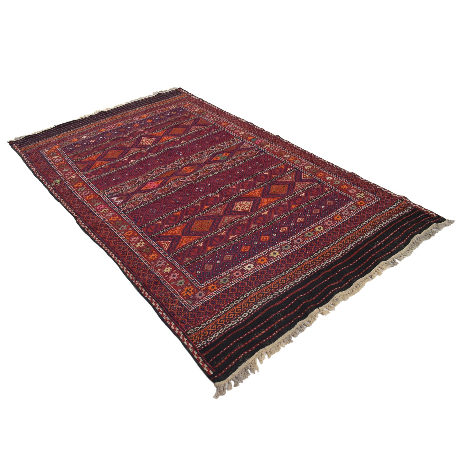 Office and Study Room Kilim 4' 4 x 7' 3 (ft) - No. G32092
