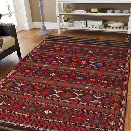 Office and Study Room Kilim 4' 10 x 7' 1 (ft) - No. G32093