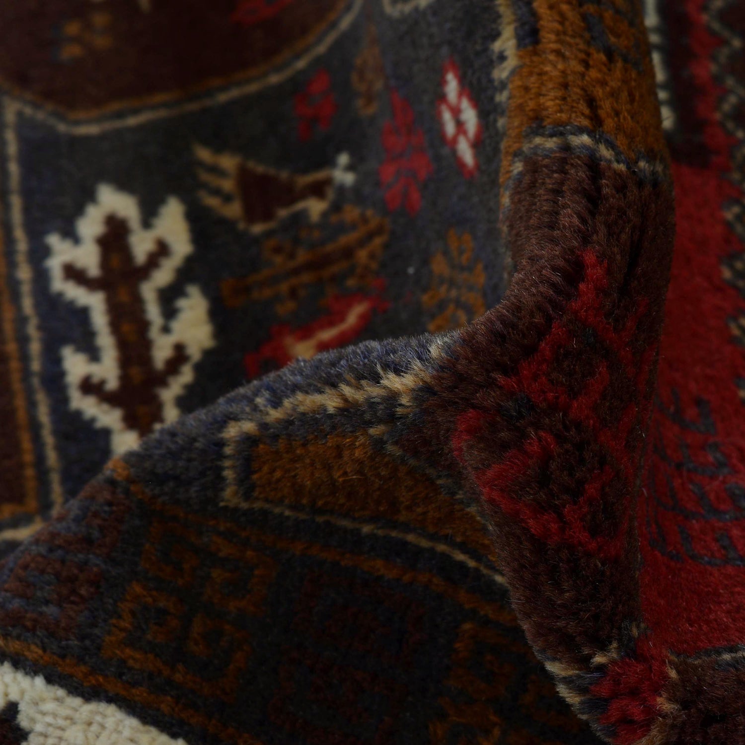 Tribal Baloch Rug 3' 0" x 4' 6" (ft) - G32095