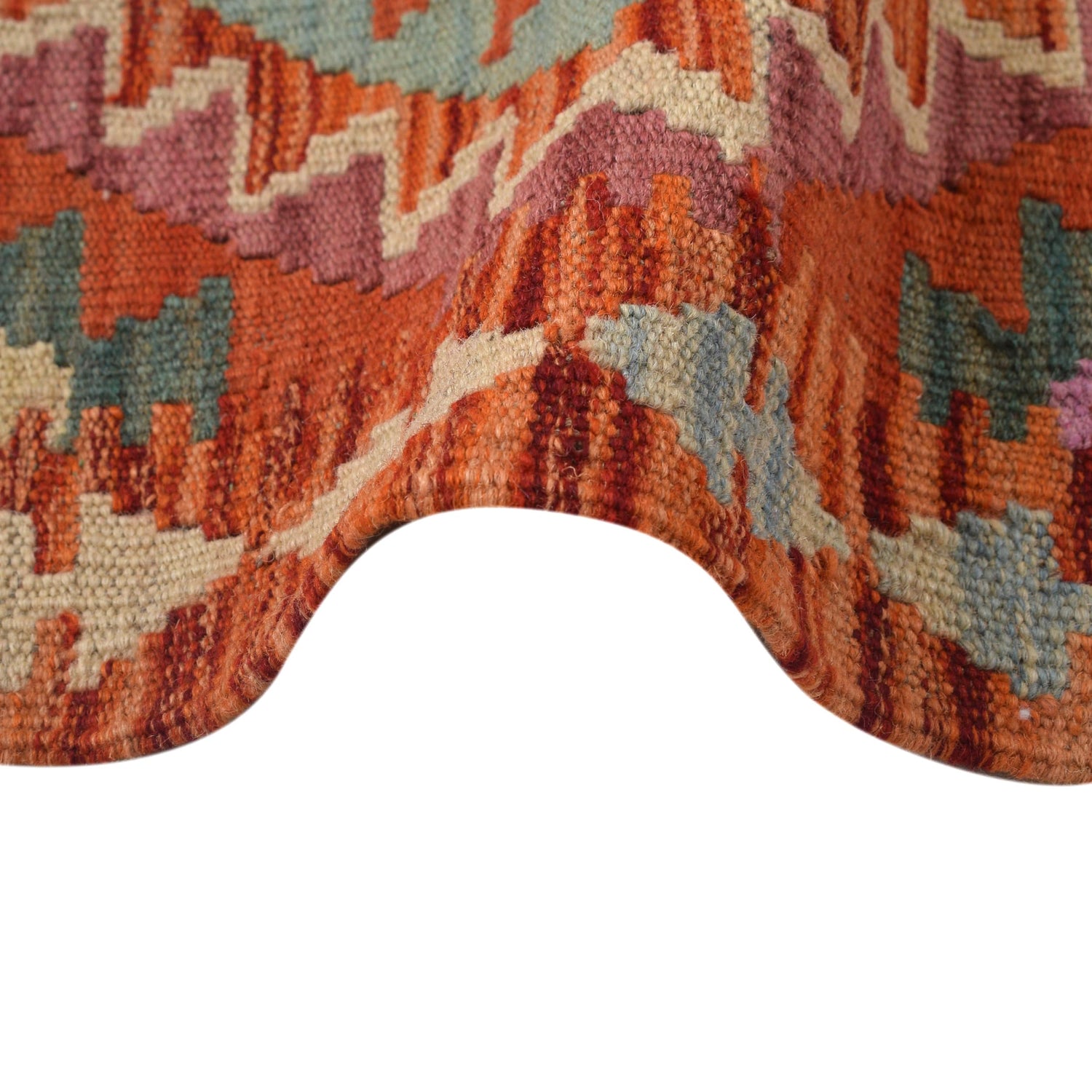 Vegetable Kelim Runner 2' 3" x 6' 5" (ft)- No. G33004