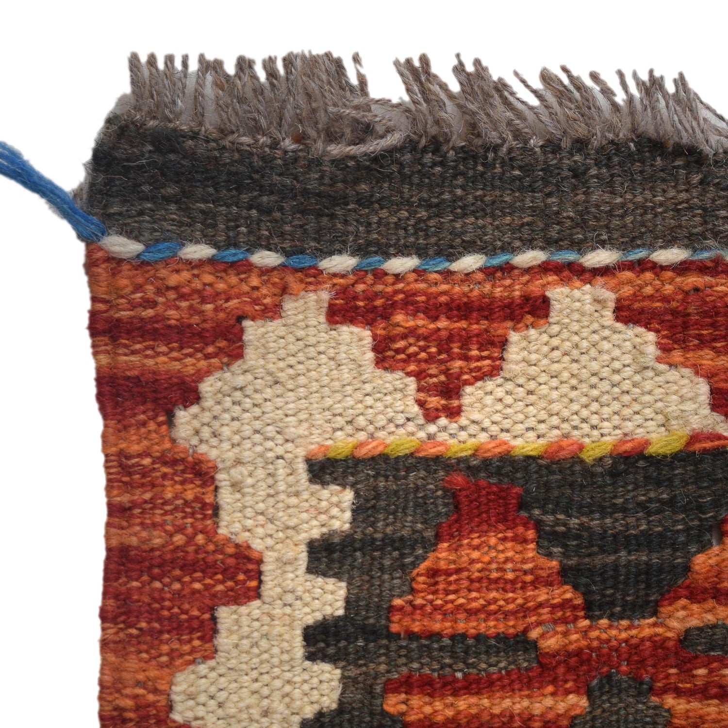 Handmade Vegetable Kelim 2' 7" x 3' 11" (ft) - No. G33007