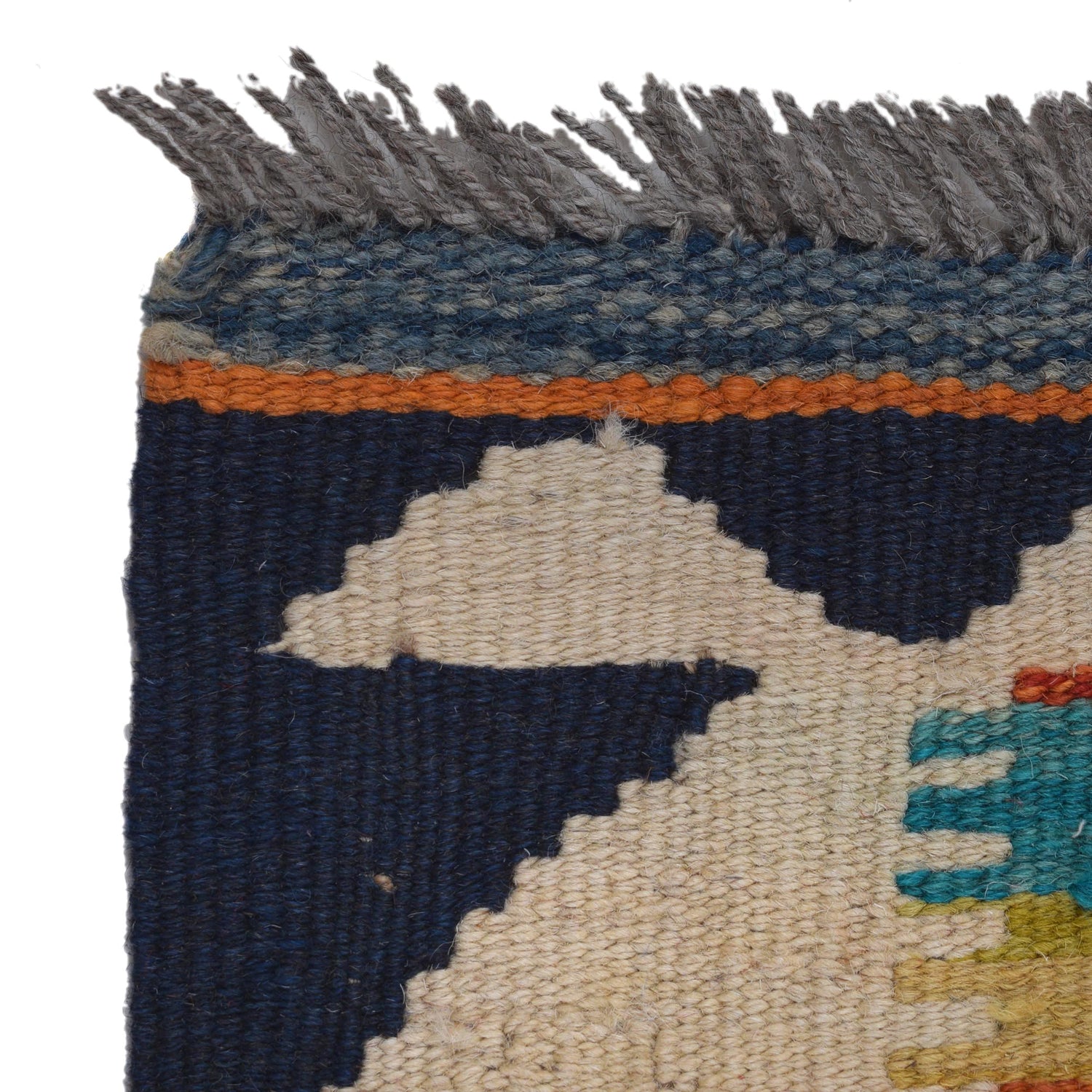 Handmade Vegetable Kelim 3' 5"  x 4' 8" (ft) - No. G33010