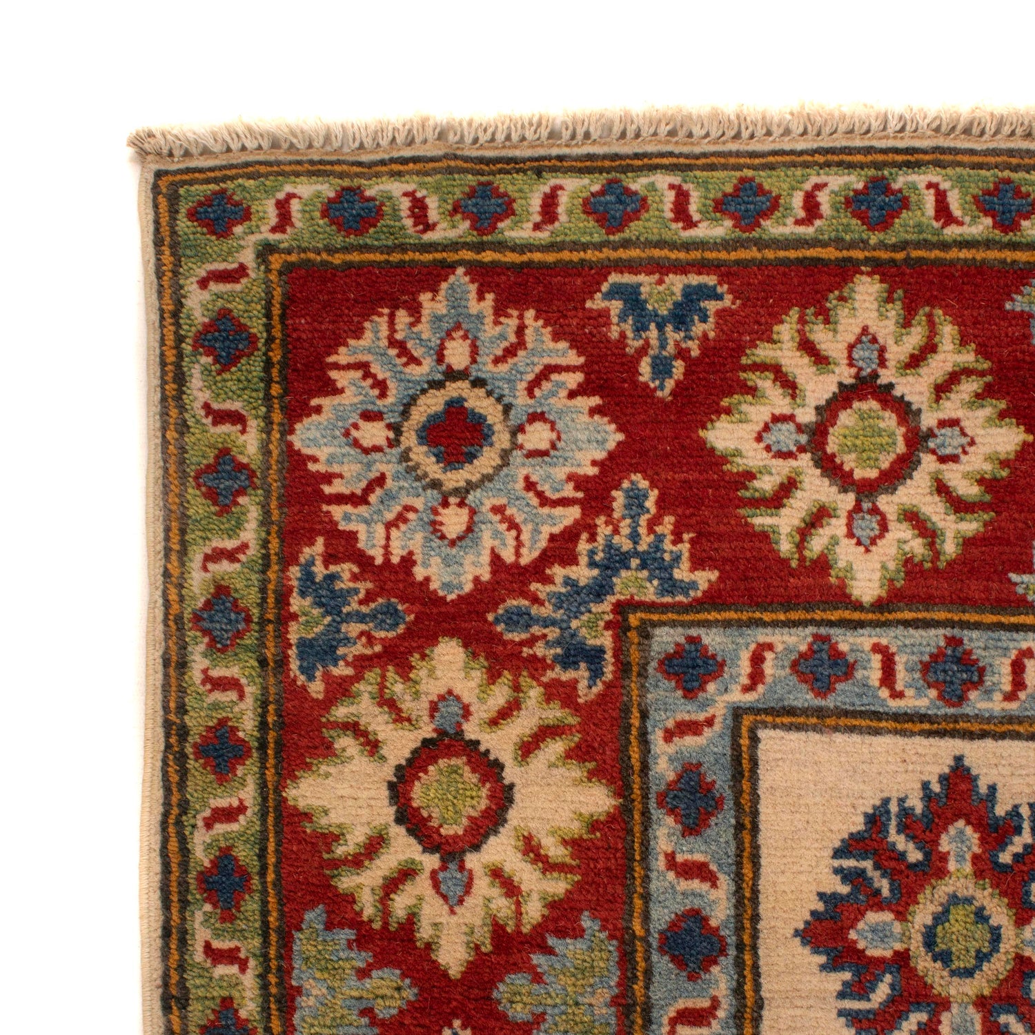 Hand Knotted Kazak Rug 4' 0" x 5' 9" (ft) - No. G33023