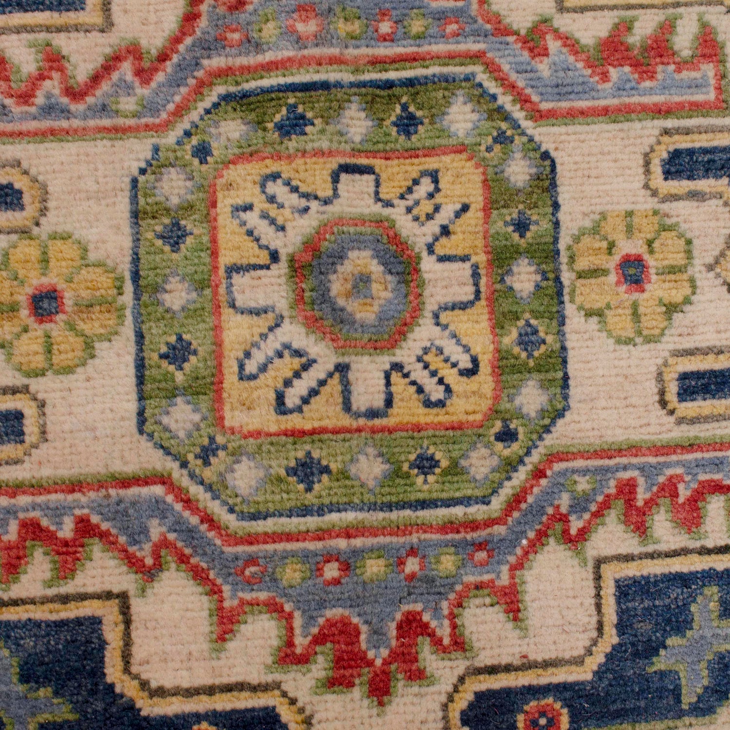 Oriental Kazak Carpet 8' 11" x 11' 11" (ft) - No. G33097