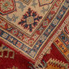 Red Kazak Rug 4' 1" x 5' 11" (ft) - No. G34000