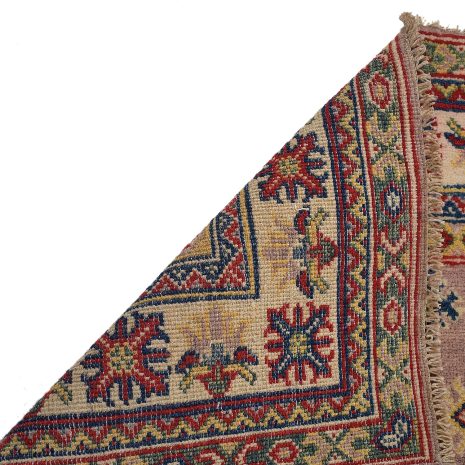 Oriental Kazak Carpet 4' 0" x 5' 11" (ft) - No. G34001