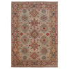 Hand Knotted Kazak Carpet 4' 1" x 6' 1" (ft) - No. G34007
