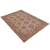 Hand Knotted Kazak Carpet 4' 1" x 6' 1" (ft) - No. G34007