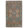 Hand Knotted Kazak Carpet 3' 10" x 6' 4" (ft) - No. G34008