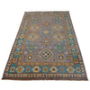 Hand Knotted Kazak Carpet 3' 10" x 6' 4" (ft) - No. G34008