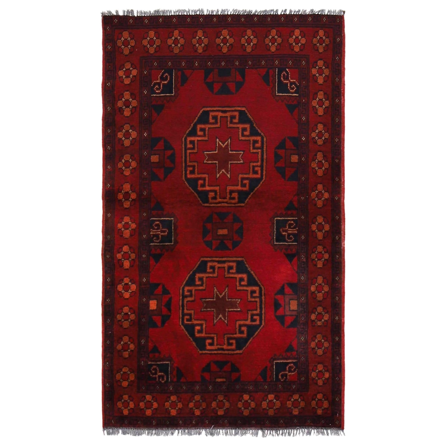 Oriental Khal Mohammadi Rug 2' 5" x 4' 2" (ft) - No. G34012