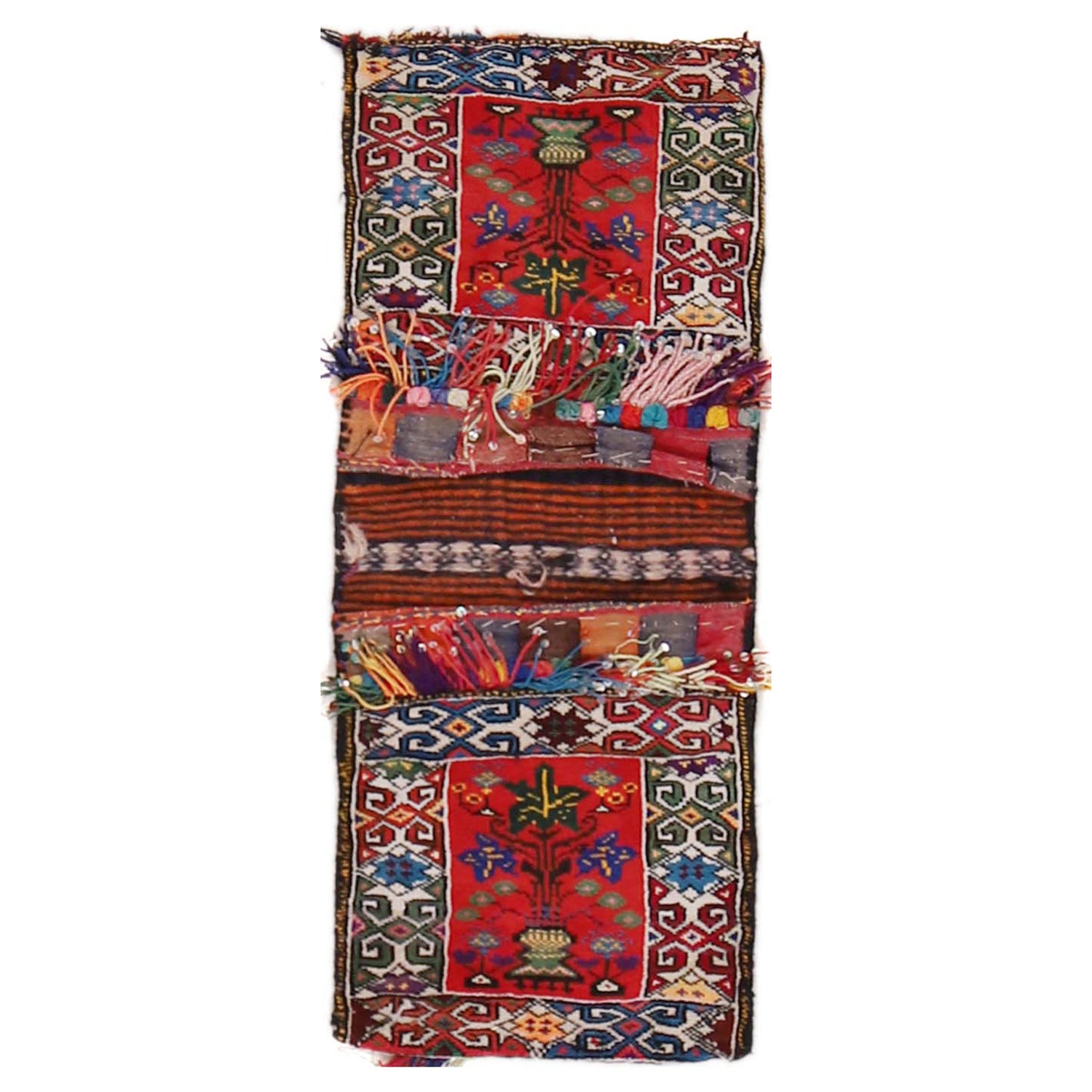 Baluch Saddle Bag 1' x 2' 6" (ft) - No. G34019