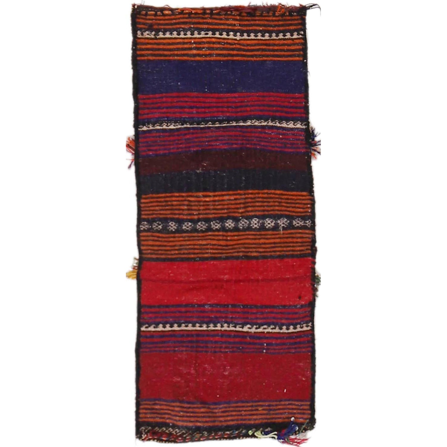 Baluch Saddle Bag 1' x 2' 6" (ft) - No. G34019