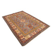 Grey Kazak Rug 4' 11" x 7' 0" (ft) - No. G34021