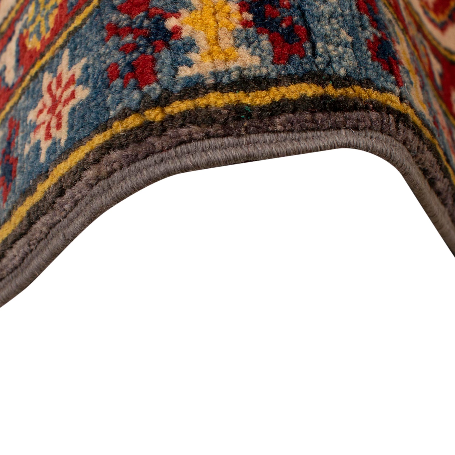 Grey Kazak Rug 4' 11" x 7' 0" (ft) - No. G34021