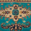 Blue Kazak Rug 4' 0" x 5' 5" (ft) - No. G34022