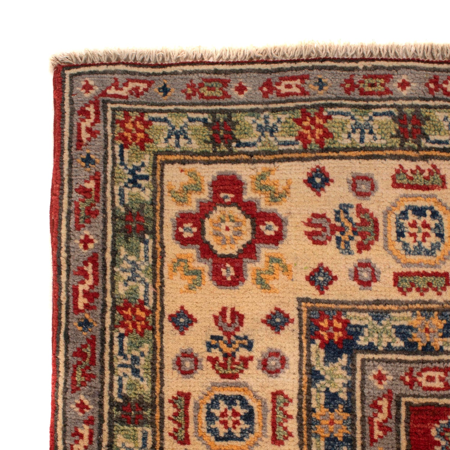 Hand Knotted Kazak Rug 5' 0" x 6' 9" (ft) - No. G34025
