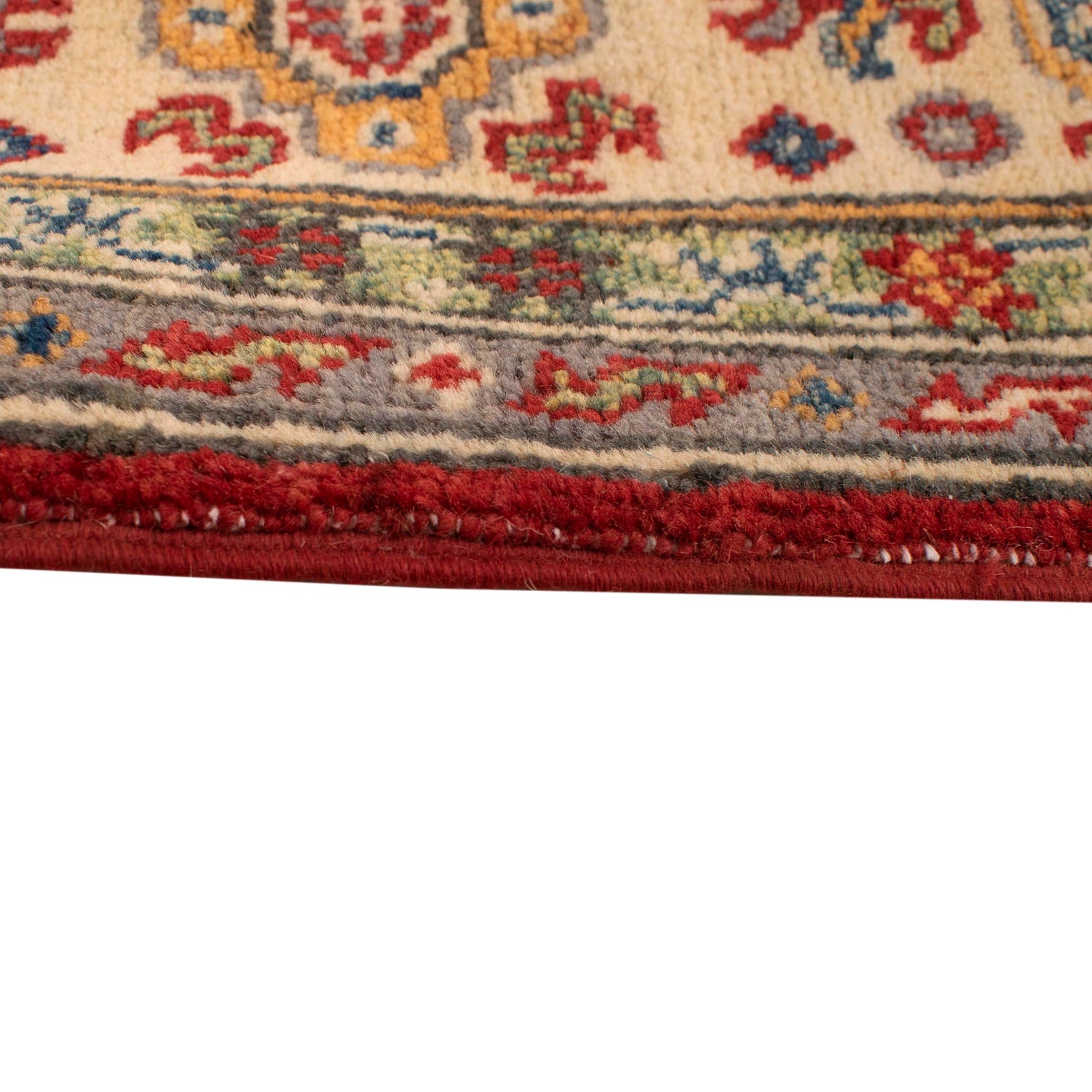 Hand Knotted Kazak Rug 5' 0" x 6' 9" (ft) - No. G34025