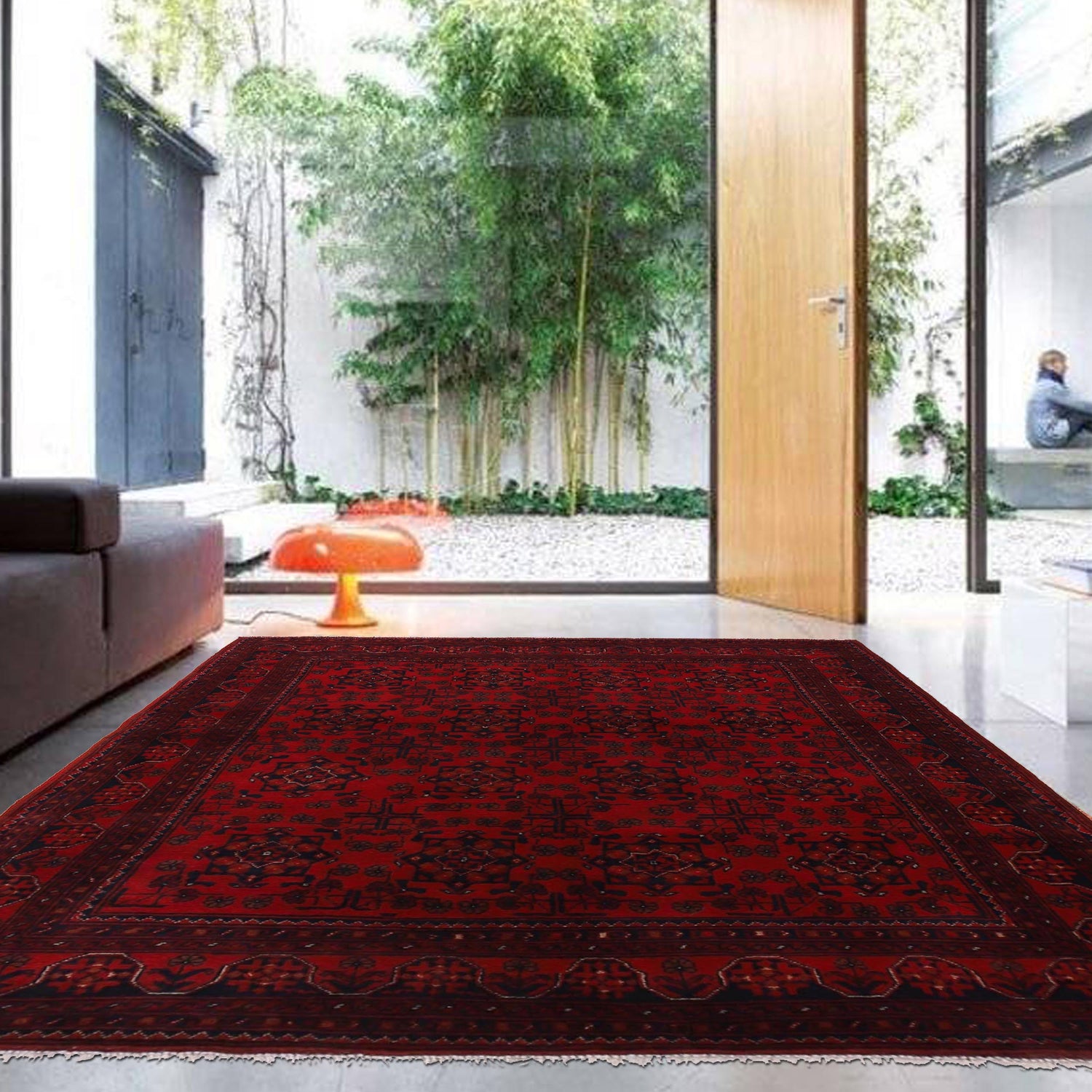 Oriental Khal Mohammadi Carpet 5' 0" x 6' 7" (ft) - No. G34138