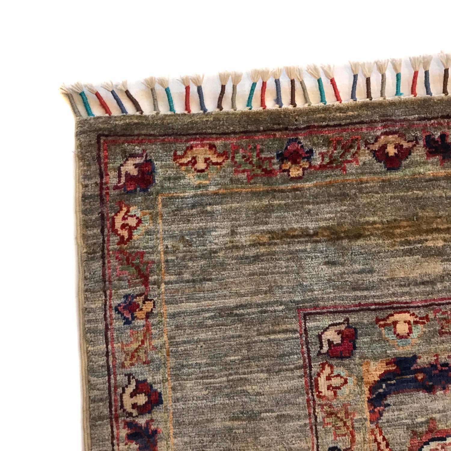 Contemporary Style Sultani Qaleen 6' 6" x 9' 5" (ft) - No. G34139