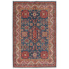 Hand Knotted Kazak Rug 3' 11" x 5' 11" (ft) - No. G34145