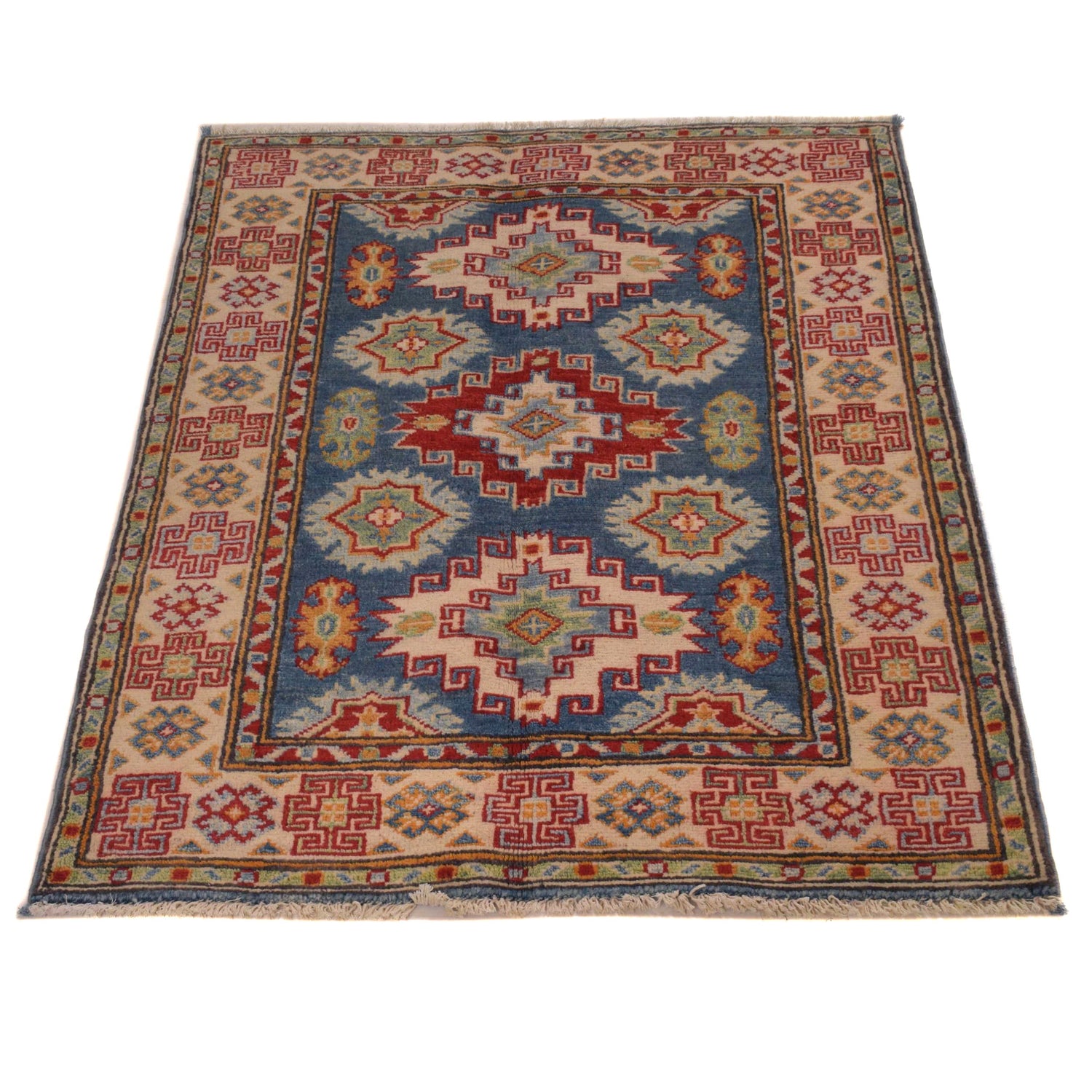Oriental Kazak Rug 2' 9 x 3' 8 (ft) - No. G34147