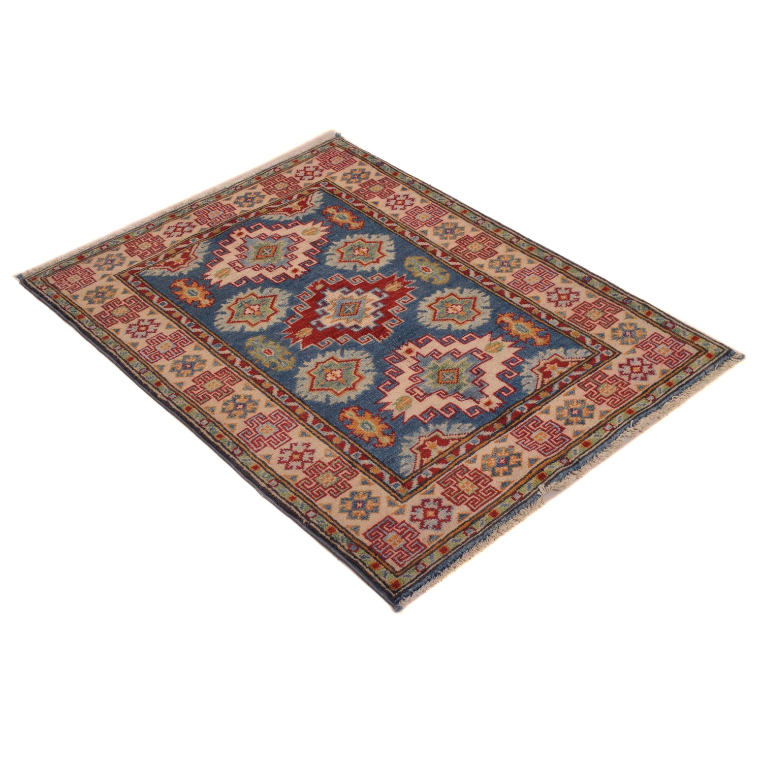 Oriental Kazak Rug 2' 9 x 3' 8 (ft) - No. G34147