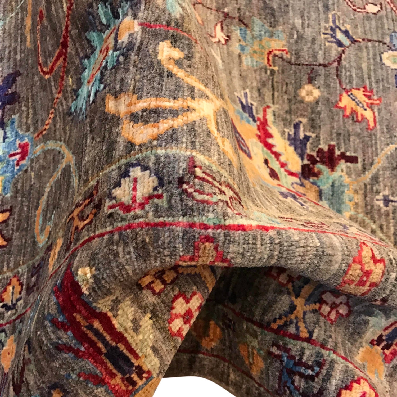 Modern Sultani Qaleen 4' 10" x 6' 4" (ft) - No. G34151