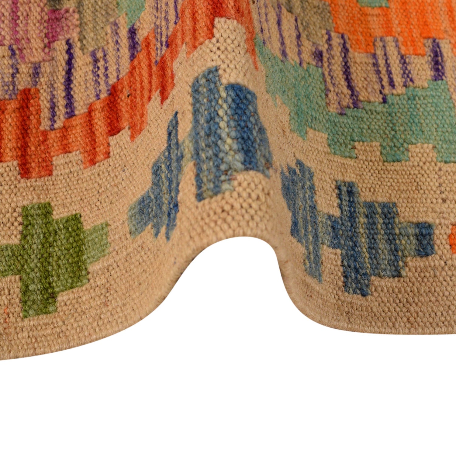 Vegetable Kilim Runner 2' 11" x 6' 7" (ft)- No. G34380