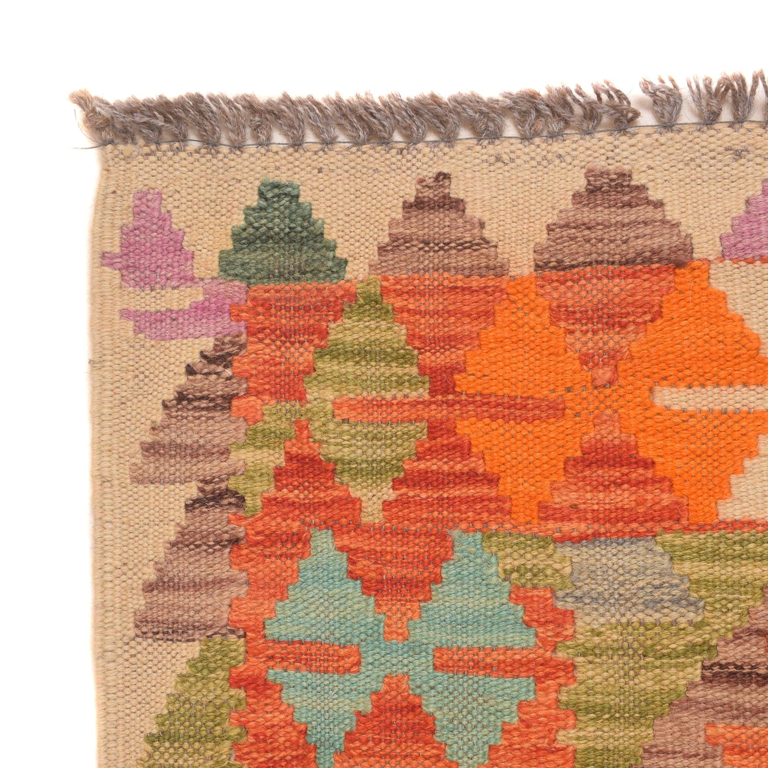 Vegetable Kelim Runner 2' 9" x 8' 0" (ft) - No. G34383