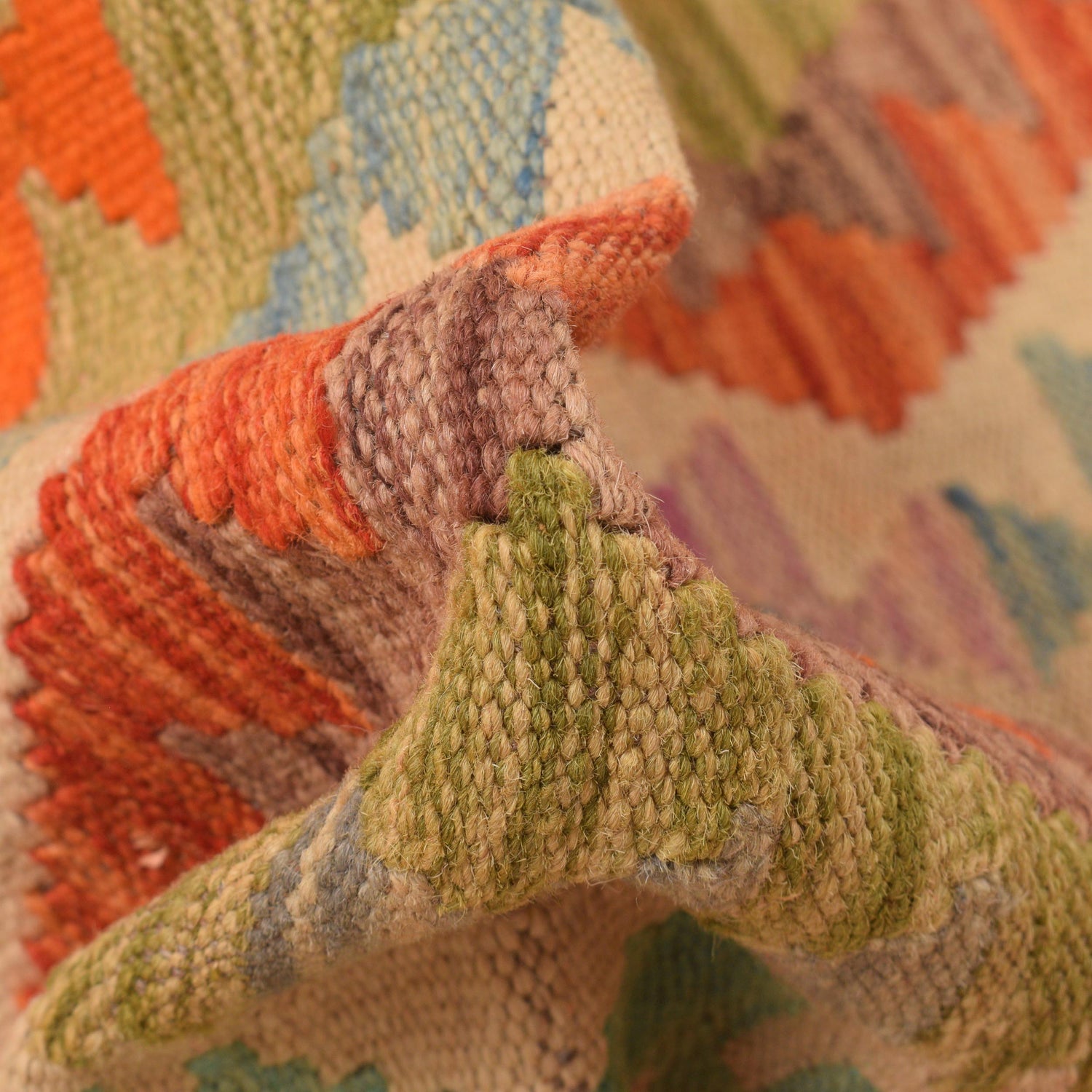 Vegetable Kelim Runner 2' 9" x 8' 0" (ft) - No. G34383