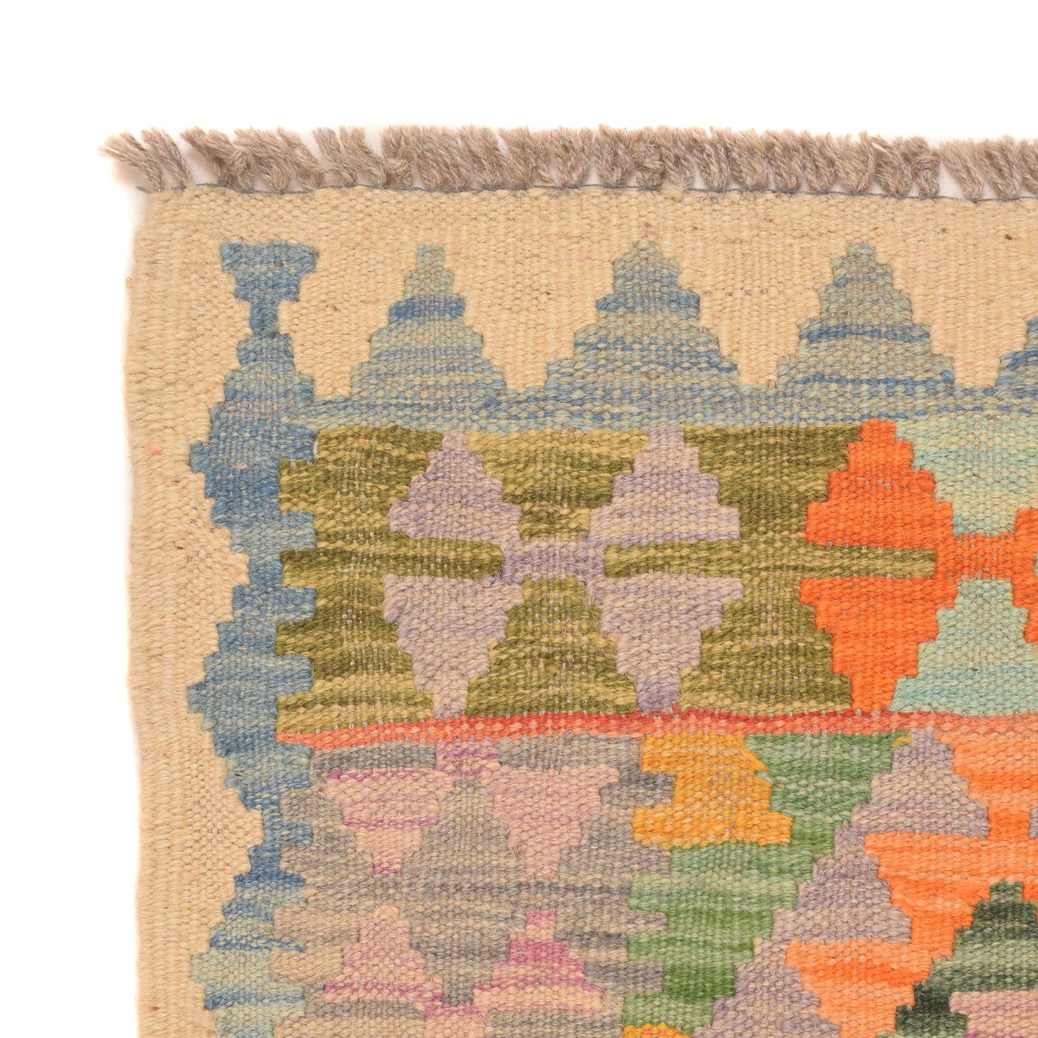 Vegetable Kilim Runner 2' 11" x 9' 8" (ft) - No. G34384