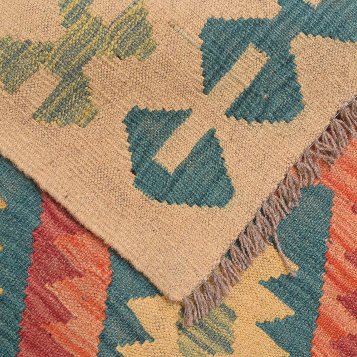 Vegetable Kelim Runner 2' 9" x 9' 9" (ft) - No. G34386