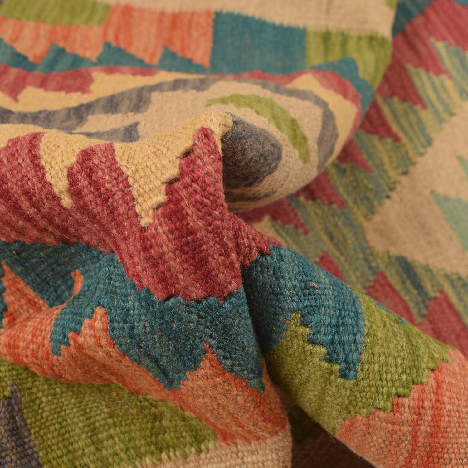 Vegetable Kelim Runner 2' 9" x 9' 9" (ft) - No. G34386