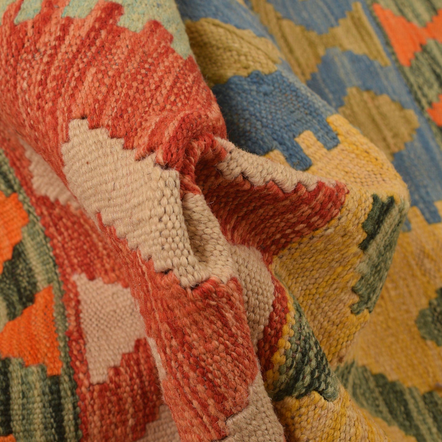 Vegetable Kilim Runner 2' 9" x 8' 3" (ft) - No. G34390