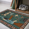 Hand Knotted War Rug 1' 12" x 2' 10" (ft) - No. G34414