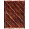 Multi Color Baluchi Rug 3' 5" x 4' 4" (ft) - No. G34860
