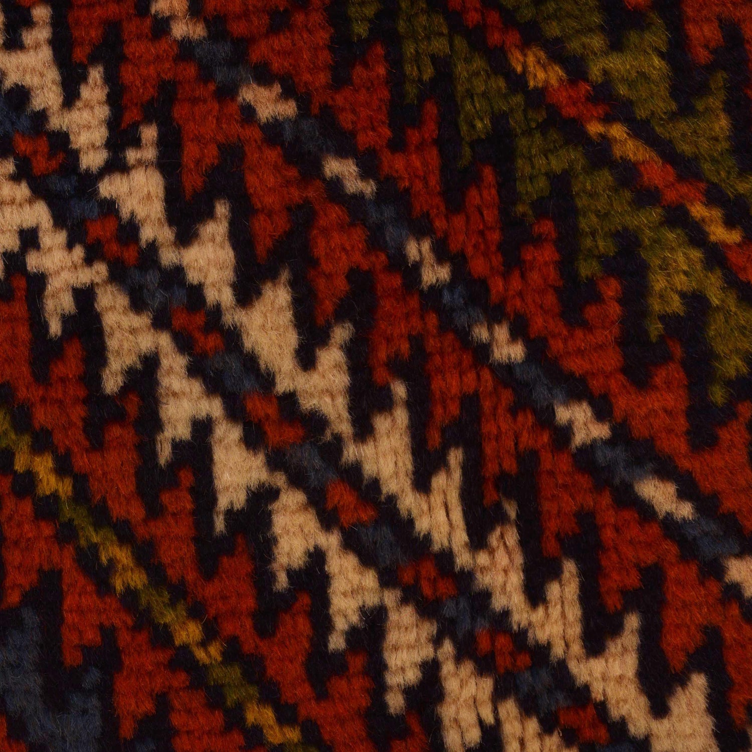 Multi Color Baluchi Rug 3' 5" x 4' 4" (ft) - No. G34860