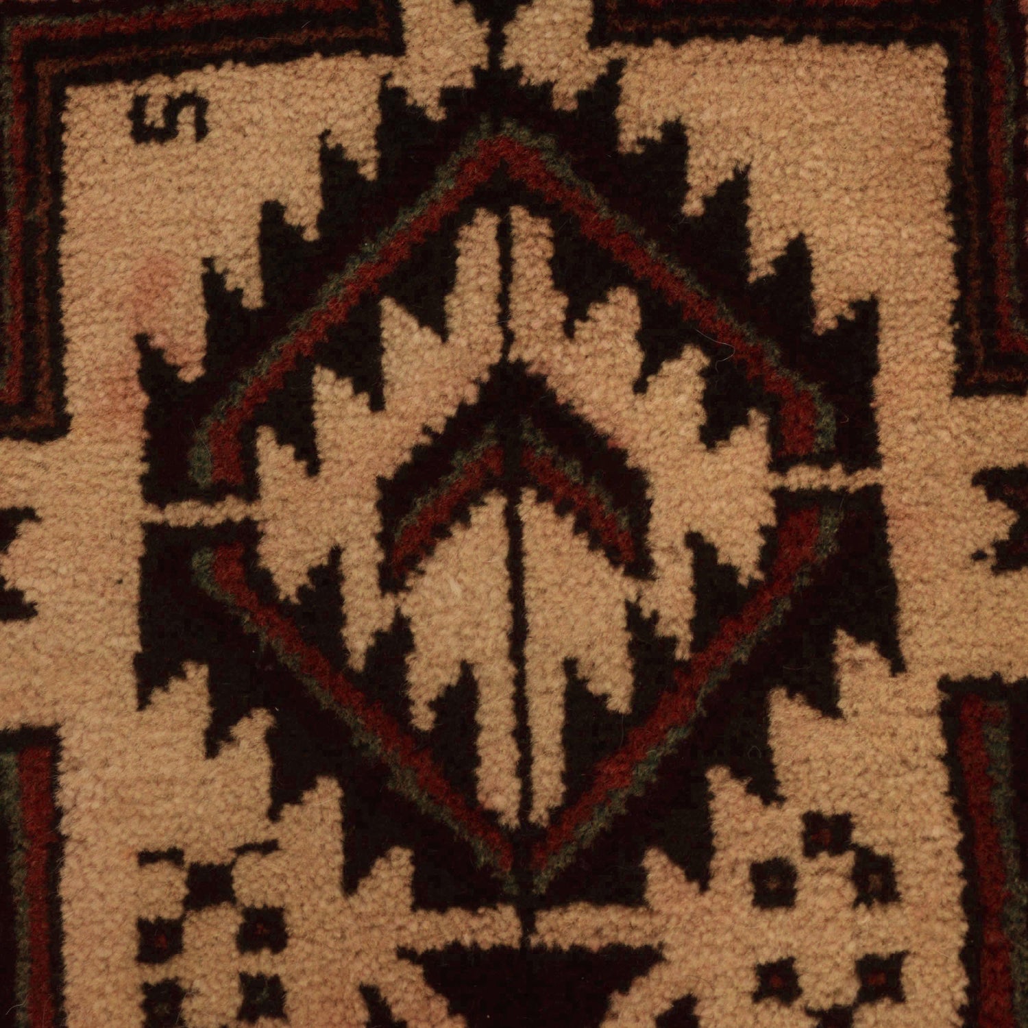 Traditional Baloch Rug 3' 7" x 6' 6" (ft) - No. G34868